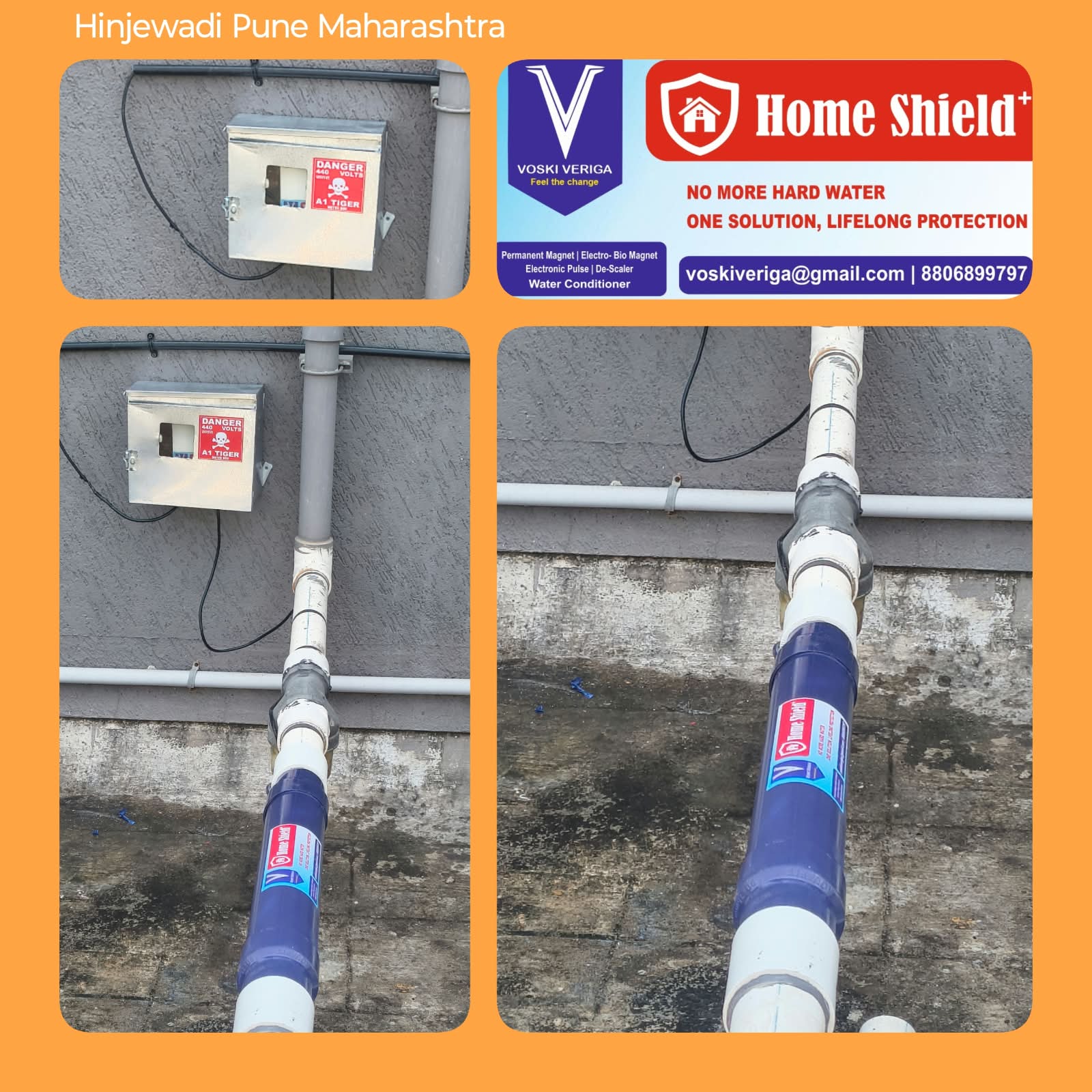 Apartment Building Riser Line De-scaler